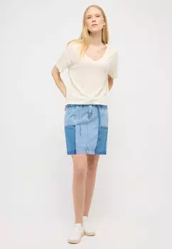 Юбка из денима Mustang, синий