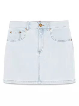 Юбка из денима Pinko Kids, синий