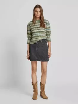 Юбка из денима с 5 карманами, модель «HARPER» Selected Femme, черный