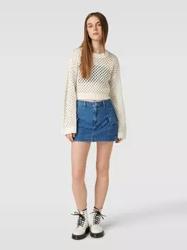 Юбка из денима с карманами-карго Levi's