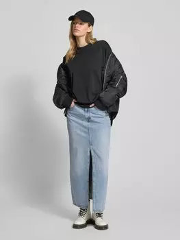 Юбка из денима с пятью карманами Levi's, светло-голубой