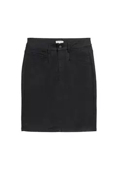 Юбка из денима TOM TAILOR, черный