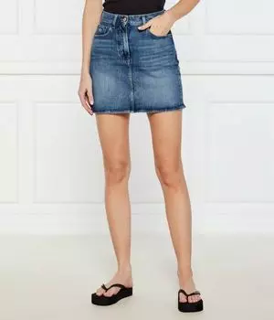 Юбка из денима Tommy Jeans, синий