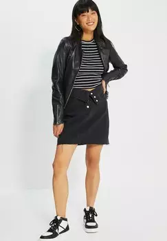 Юбка из денима Trendyol, черный