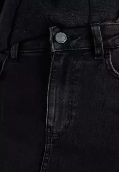 Юбка из денима VILISSIE MIDI SKIRT VILA, черный деним