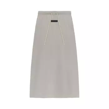 Юбка из джерси Fear of God Essentials, цвет Silver Cloud