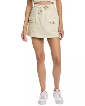 Юбка из французского трикотажа Eleven Paris, бежевый