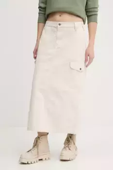 Юбка из хлопка DUCK CANVAS Dickies, бежевый