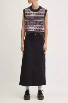 Юбка из хлопка DUCK CANVAS Dickies, черный