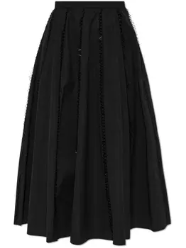 Юбка из хлопка Fabiana Filippi, черный