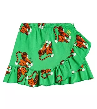 Юбка из хлопка ламантина The Animals Observatory, зеленый