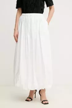 Юбка из хлопка Pinko, белый