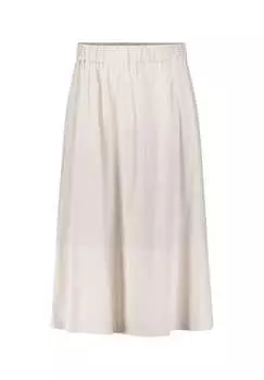 Юбка из хлопка с эластичным поясом Vera Mont, цвет bright gardenia