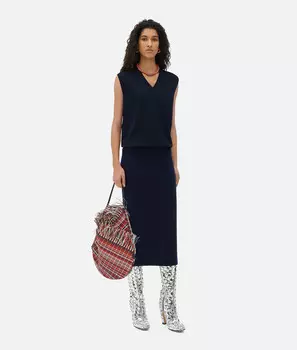 Юбка из легкого кашемира Bottega Veneta