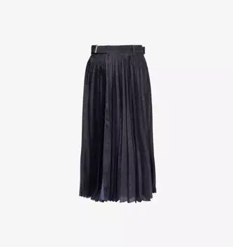 Юбка из микса денима Sac p Sacai, индиго