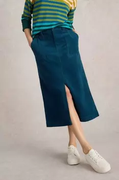 Юбка из органического шнура Maren White Stuff, зеленый