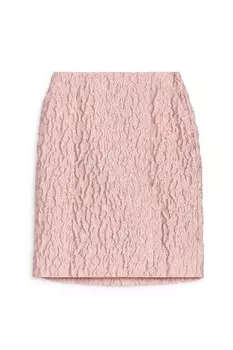 Юбка из парчи Arket, розовый
