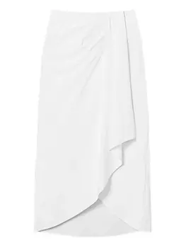 Юбка из поплина TWINSET, белый