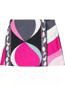 Юбка из шелка PUCCI, розовый