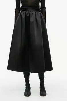 Юбка из тафты H&M, черный