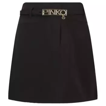 Юбка из технической ткани Pinko Up, черный