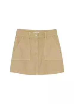 Юбка из ткани Marc O'Polo "из чистого хлопка", серый