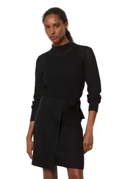 Юбка из ткани Marc O'Polo, изготовленная из лиоцелла Tencel, черный