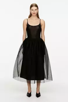 Юбка из тюля Arket, черный