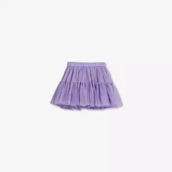 Юбка из тюля izzy с многоярусным подолом, 3–9 лет Whistles, фиолетовый