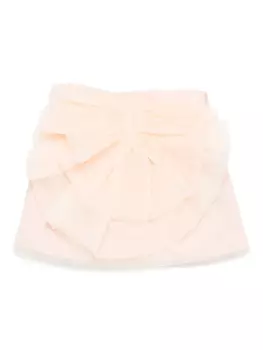 Юбка из тюля с бантом Miss Grant Kids, оранжевый