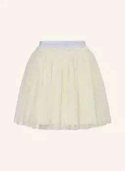 Юбка из тюля с блестящей пряжей Petit By Sofie Schnoor, экрю