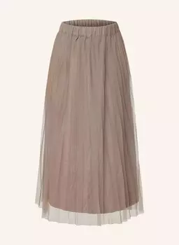 Юбка из тюля со складками Fynch-Hatton, коричневый