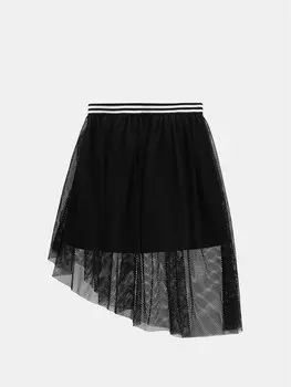 Юбка из тюля стандартный крой WC5124202CGJ Coccodrillo, черный
