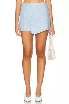 Юбка из твида x revolve Sndys, синий