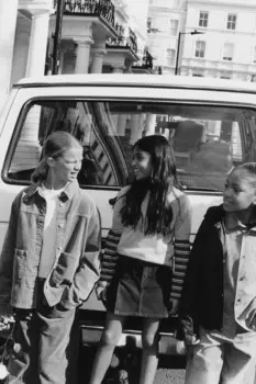 Юбка из вельвета ZARA, антрацитовый серый