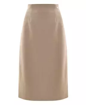 Юбка из вискозы прямых линий. Kocca, бежевый