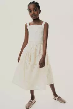 Юбка из жаккарда H&M, бежевый