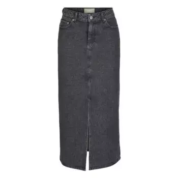 Юбка Jack & Jones Aura Long denim, серый