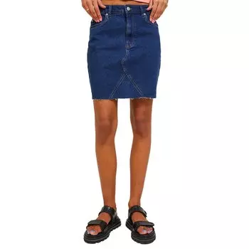 Юбка Jack & Jones Hazel Short Denim, синий