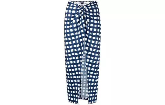 Юбка Jacquemus длинная, синий