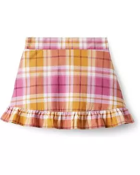 Юбка Janie and Jack Plaid Pleated Skirt, цвет Multicolor