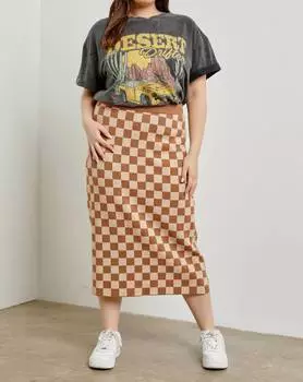 Юбка Эбби в загаре Polagram, цвет tan