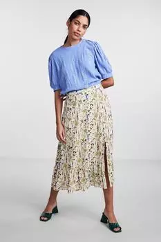 Юбка - Экрю - Миди PIECES