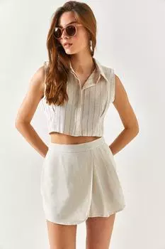 Юбка - Экрю - Мини Olalook