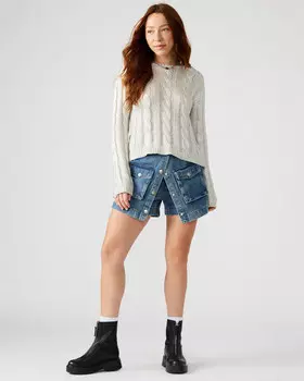 Юбка Jennifer Denim Skort Steve Madden, синий