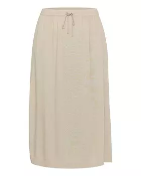 Юбка KAFFE CURVE Mille, серо-коричневый