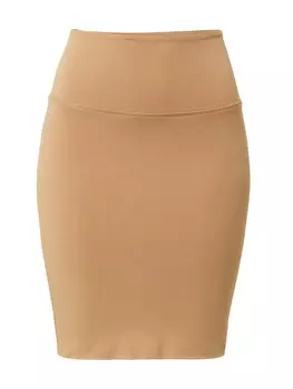 Юбка Kaffe Skirt Penny, светло-коричневый