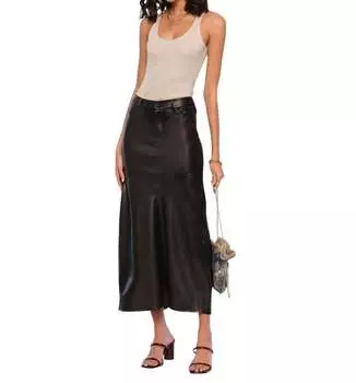 Юбка Камилла черного цвета heartloom