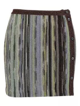Юбка Капердони Missoni, зеленый