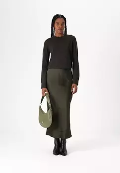 Юбка-карандаш AGNETA LONG SKIRT Samse Samse, темно-зеленый